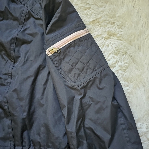 Free Country womens black winter jacket zip up hooded size L large - Picture 5 of 13